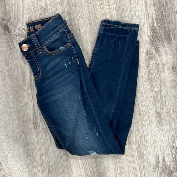 2 pair Justice jeans size 8 slim - Picture 9 of 9